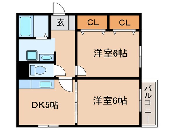 パラシーオＪの物件間取画像